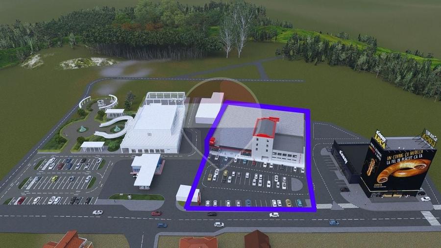 Spațiu comercial, de 3,595 mp, în Est