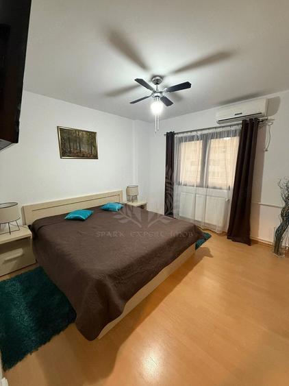 Apartament cu 2 camere decomandat, mobilat în Cantacuzino