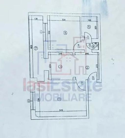 Apartament cu 2 camere decomandat în Filiași