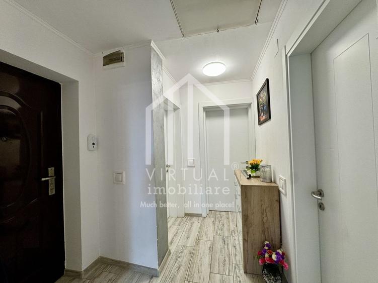 Apartamet cu 3 camere, 61mp utili+2 balcoane, etaj 3, mobilat Selimbar - 4