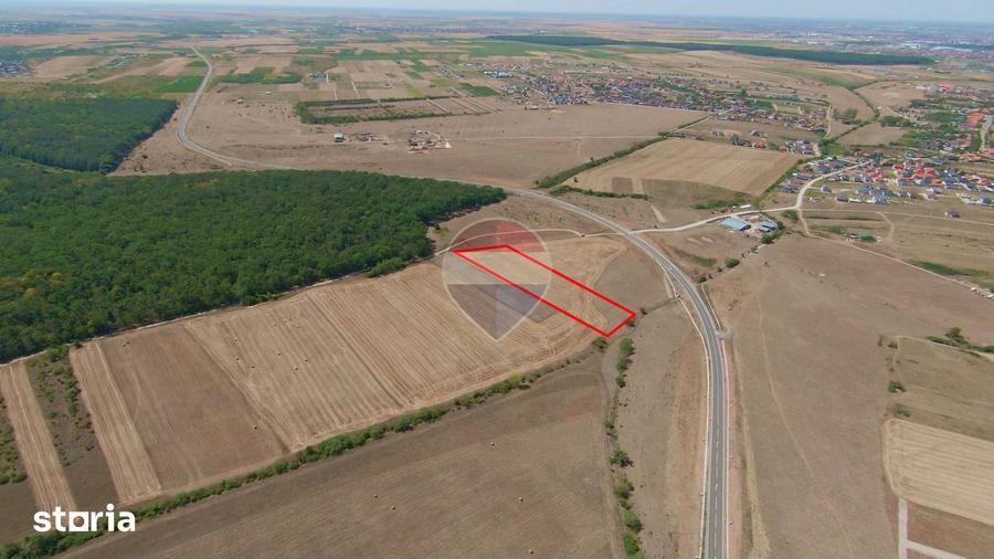 Teren de 4130 mp, în Sânmartin