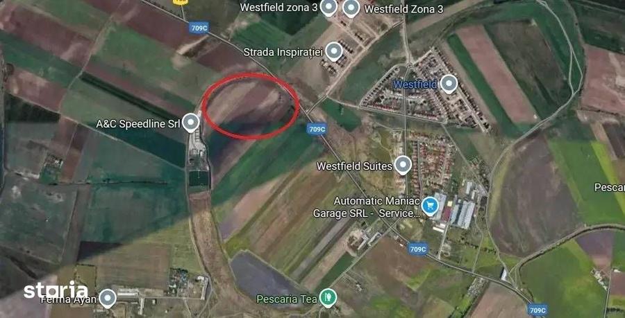 Teren de 30000 mp, în Vladimirescu