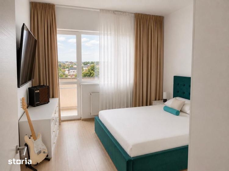 Apartament cu 2 camere decomandat în Exterior Vest