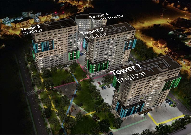 Apartament cu 3 camere in X-city Towers Direct de la dezvoltator - 5