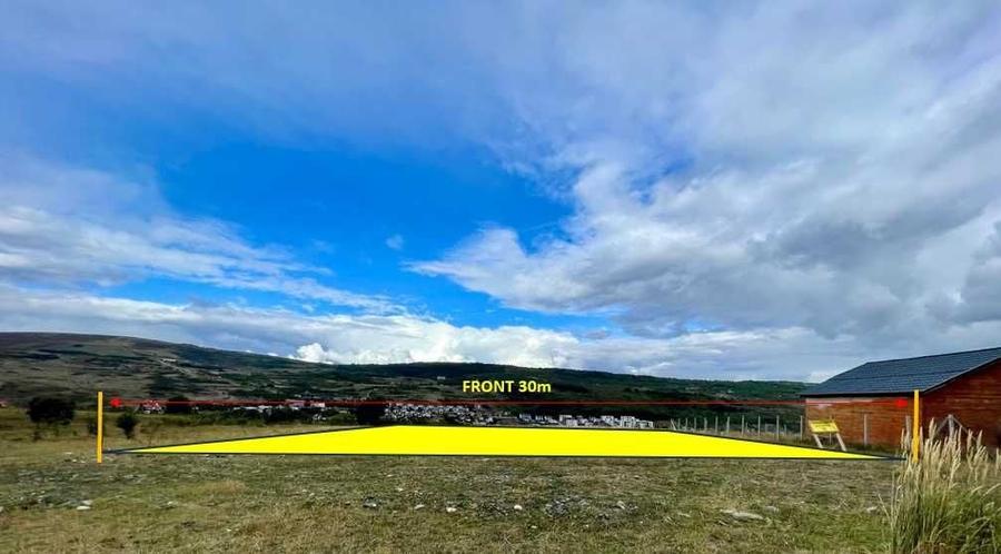 Proprietar: Teren plan 900mp, geometrie patrata, front 30m la drum de 9m || Odobesti - CREIC (Extravilan) - 5