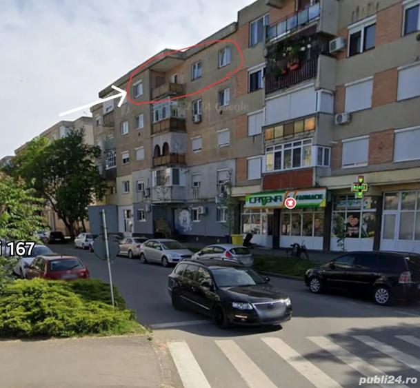 Apartament cu 3 camere decomandat în Central