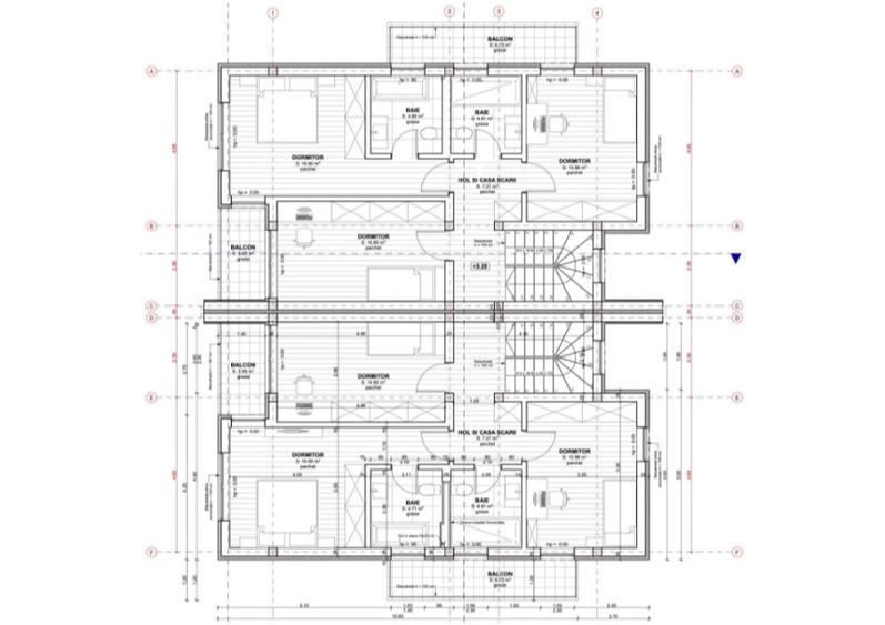 Duplex cu 7 camere cu Canalizare în Chinteni