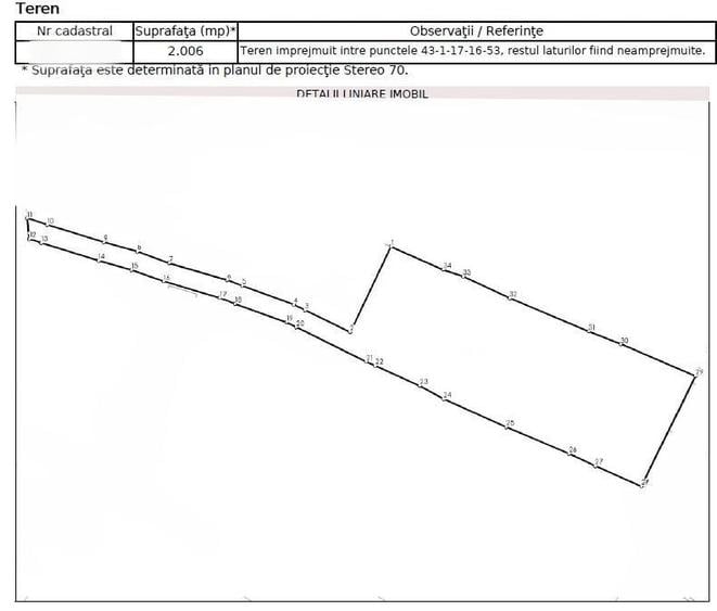 Teren intravilan 2006mp ideal pentru casa/duplex in Sat. Gheorghieni! - 1