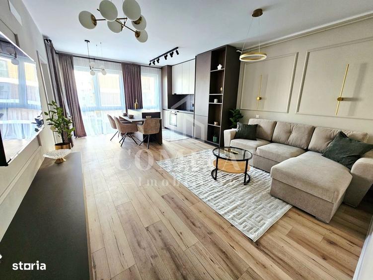 Apartament cu 2 camere, mobilat în Florești