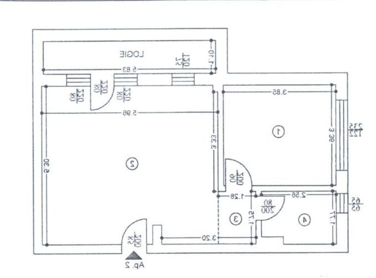 Apartament cu 2 camere în Păulești
