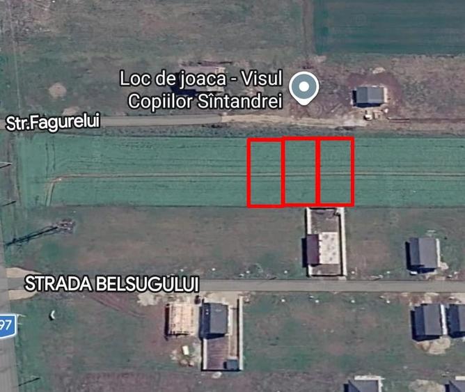 Teren de 615 mp, în Sântandrei