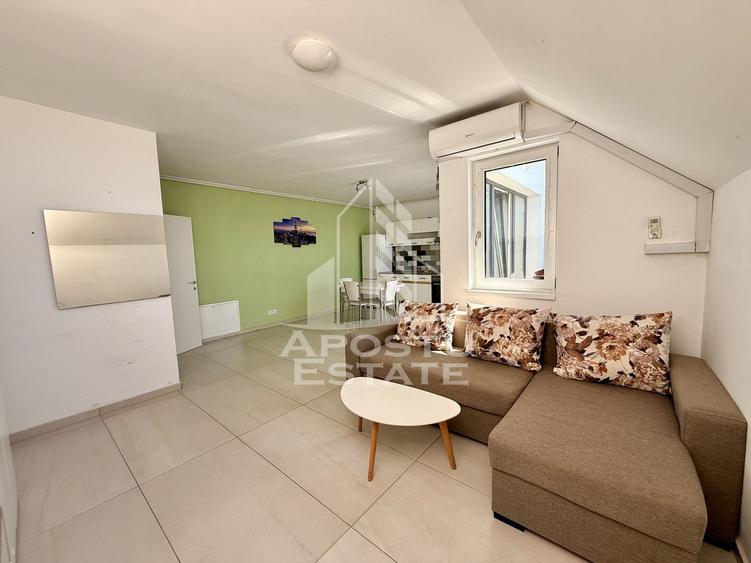 Apartament cu 2 camere decomandat, mobilat în Buziașului