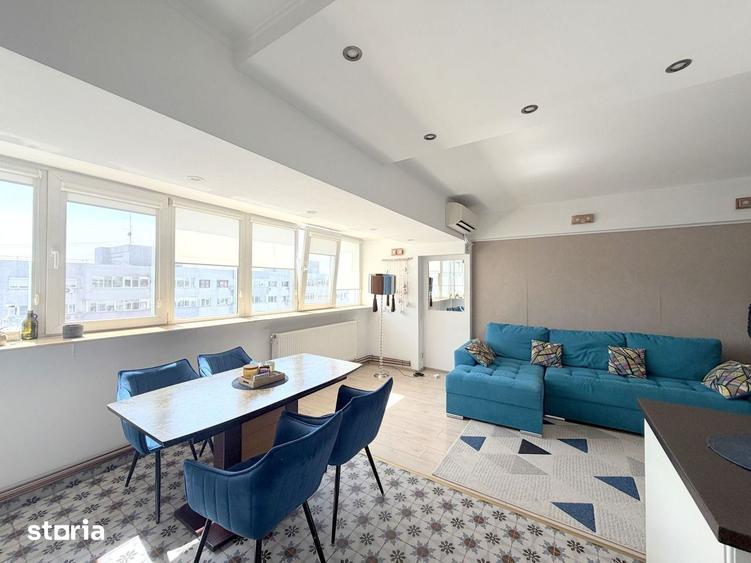 Apartament cu 3 camere, mobilat în Grivița