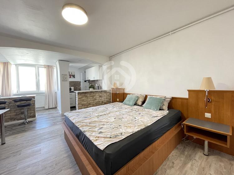 Garsonieră de închiriat 30 mp | Zonă centrală | Mobilată - 2