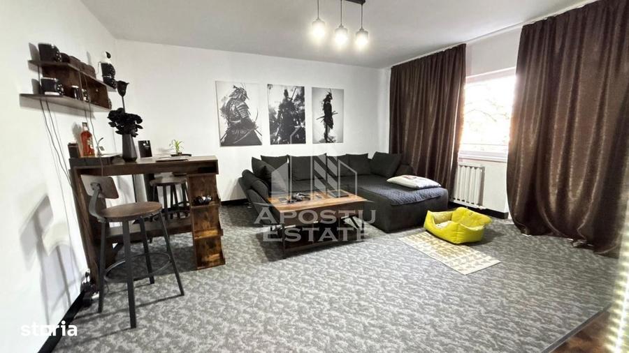 Apartament cu 2 camere, mobilat în Fabric