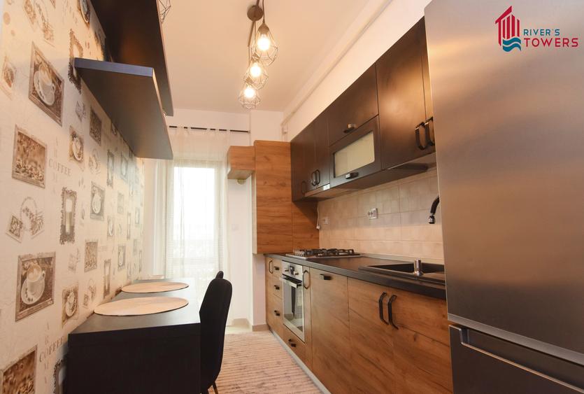 RIVER,S TOWERS - Apartament cu 2 camere decomandate + parcare privata - 18