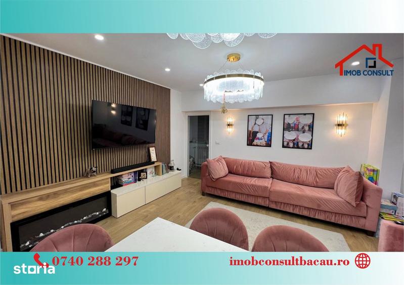 Apartament cu 3 camere decomandat în Ștefan cel Mare