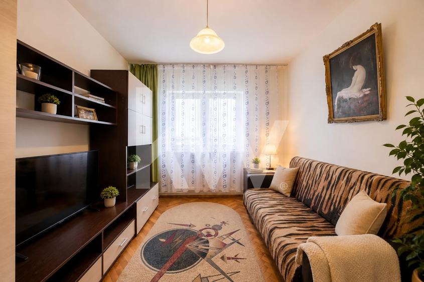 Apartament cu 3 camere decomandat, mobilat în Gemenii