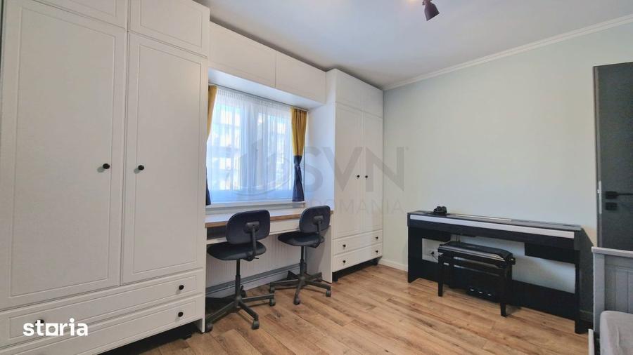 Apartament cu 3 camere decomandat, mobilat în Rahova