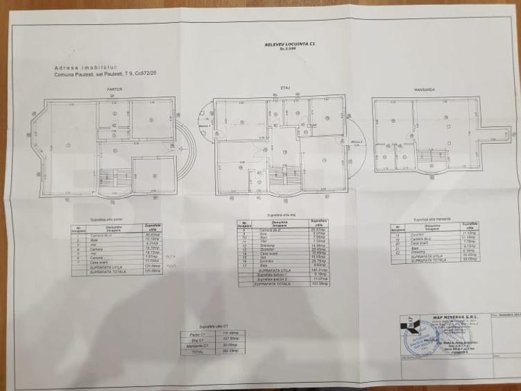 Casă individuală cu 7 camere cu Canalizare în Păulești
