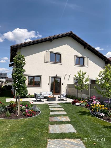 Duplex cu 4 camere cu Canalizare în Moșnița Veche