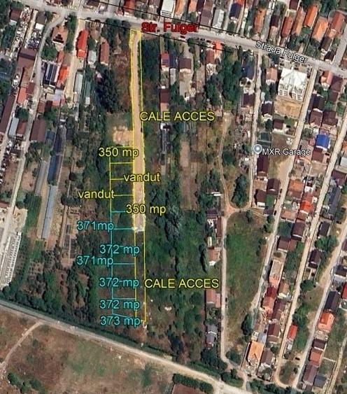Teren de 350 mp, în Tur