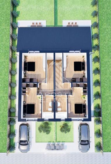 Casă individuală cu 4 camere cu Canalizare în Giarmata-Vii