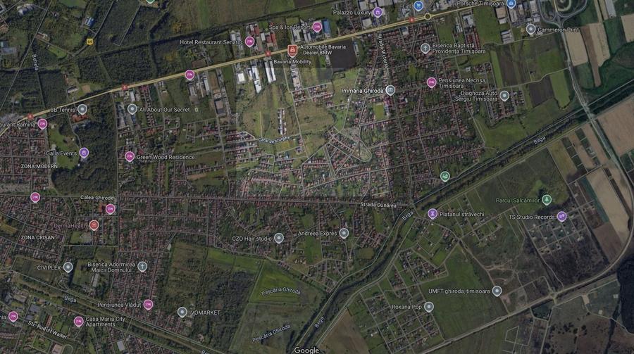 Teren agricol extravilan de 6330 mp, în Ghiroda