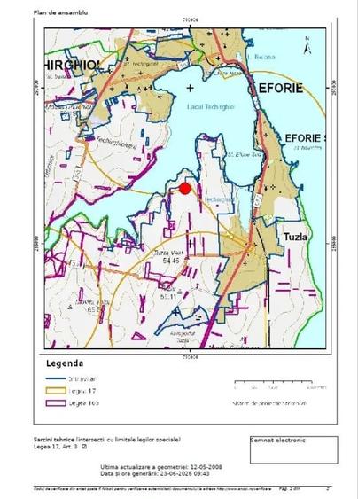 Oportunitate, teren 1.000 mp, in prima linie a lacului Techirghiol - 5