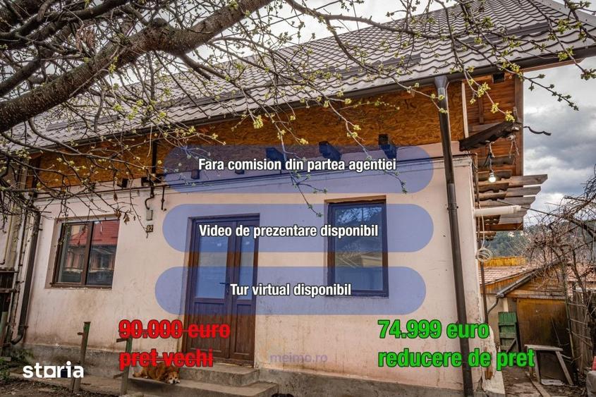 Casă cu 3 camere cu Teren 400 Mp în Coman