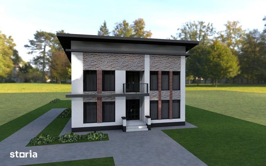 Casă cu 5 camere cu Teren 600 Mp în Marginea