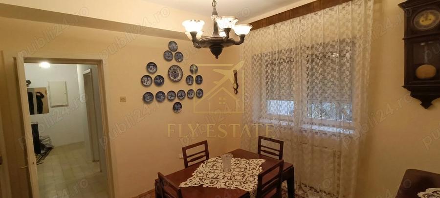 Apartament cu 3 camere decomandat, mobilat în Dorobanți
