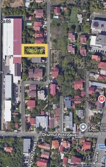 Teren Construcții intravilan de 1080 mp, în Pipera