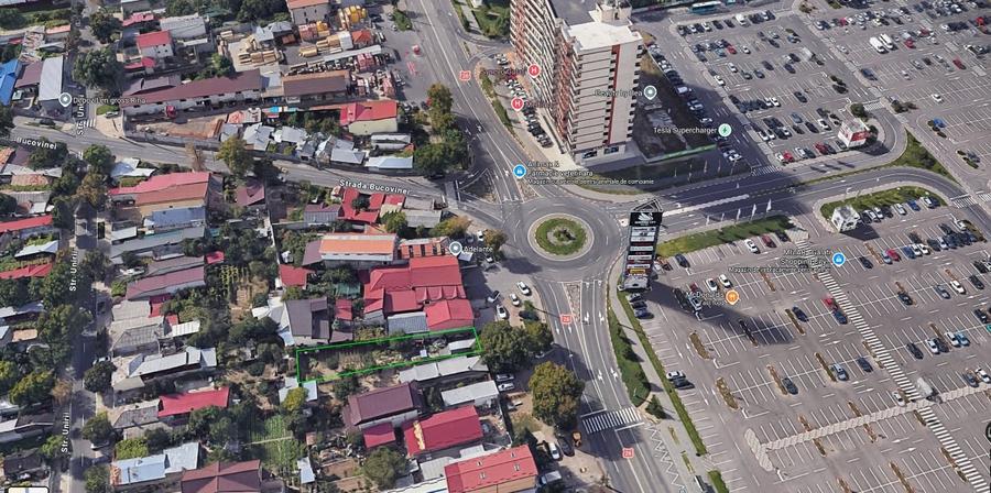 Teren Construcții intravilan de 402 mp, în Bd. Coșbuc