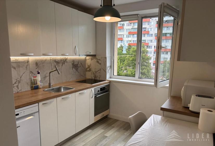 Apartament cu 2 camere semidecomandat, mobilat în Grigorescu