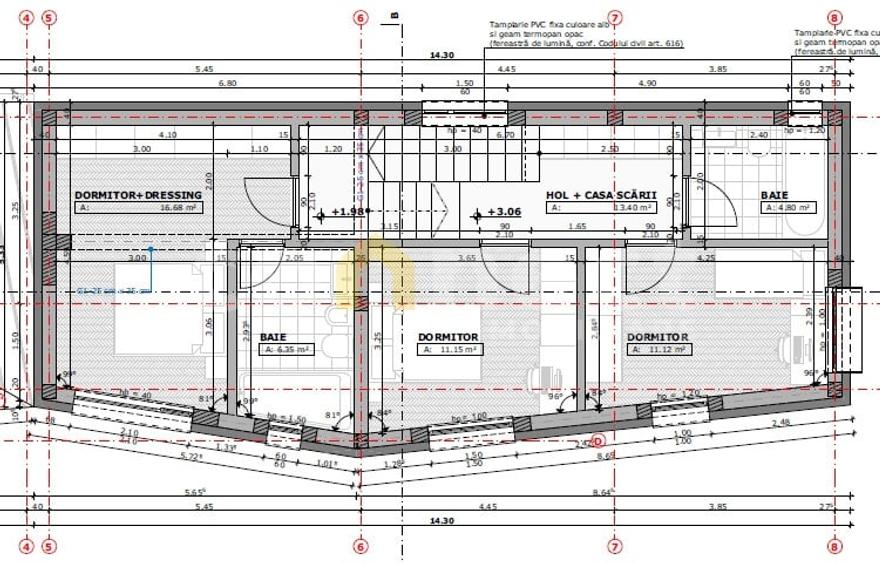 Duplex cu 5 camere cu Canalizare în Iris
