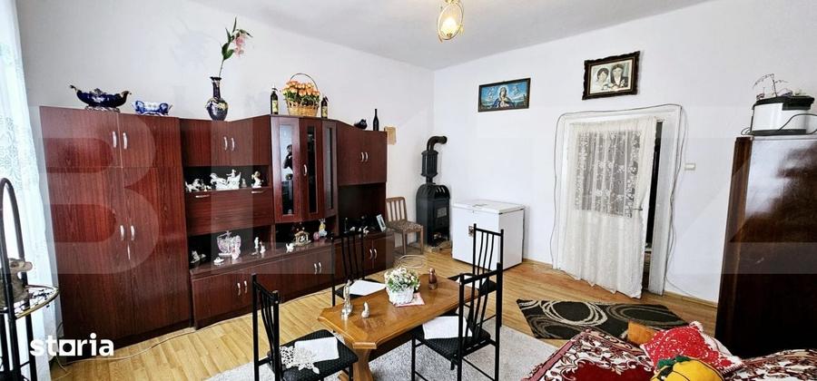 Casă cu 2 camere cu Teren 720 Mp în Central