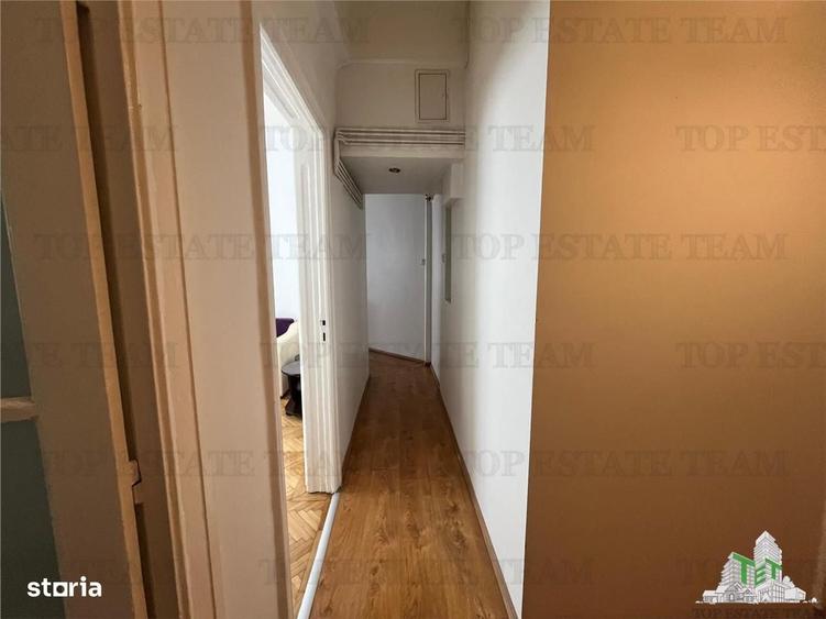 Apartament cu 3 camere, mobilat în Parcul Carol