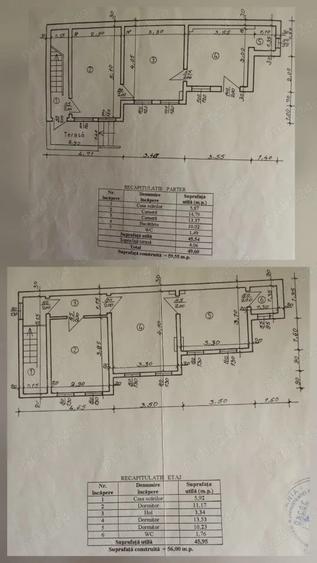 Casă cu 2 camere cu Teren 110 Mp în Ultracentral