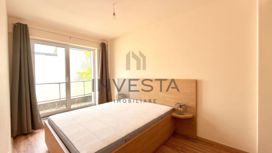Apartament cu 2 camere semidecomandat, mobilat în Între Lacuri
