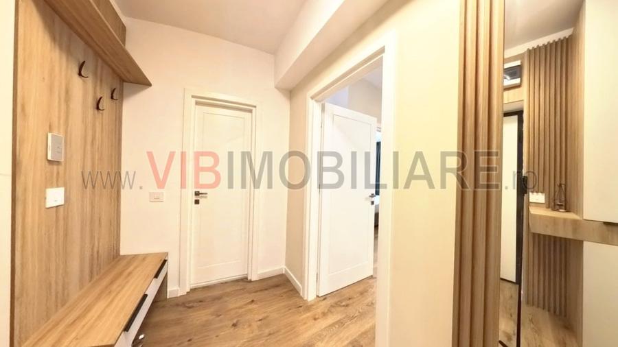 Apartament cu 2 camere semidecomandat, mobilat în Pipera