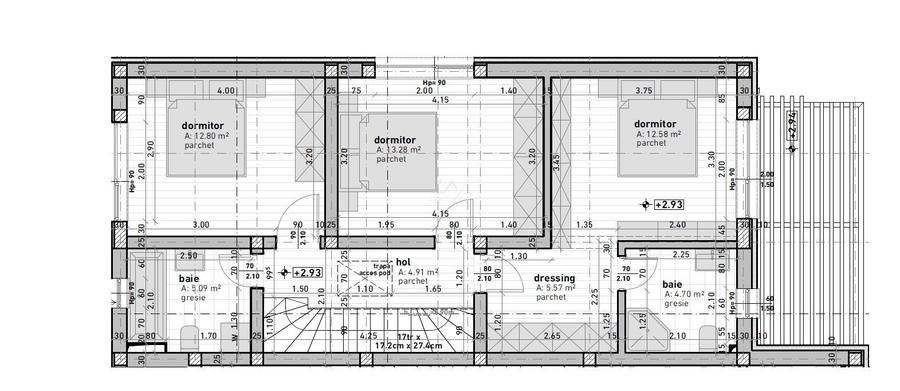Duplex cu 5 camere cu Canalizare în Moșnița Nouă
