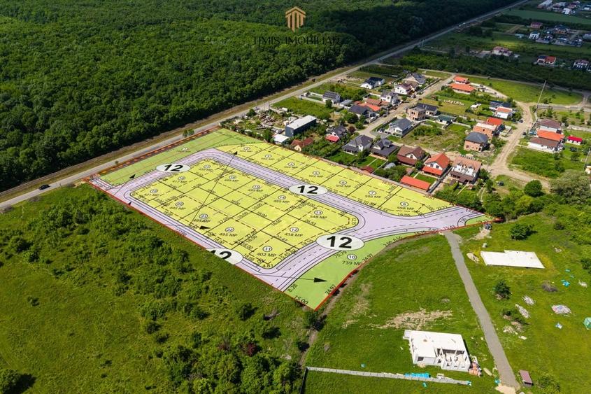 Teren Construcții intravilan de 495 mp, în Giarmata-Vii