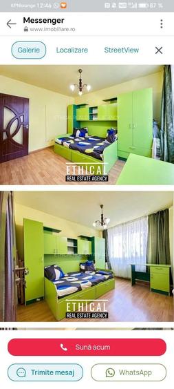 Apartament cu 2 camere decomandat în Sud