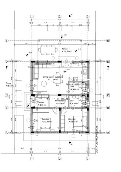 Casă cu 3 camere în Bălăceanca