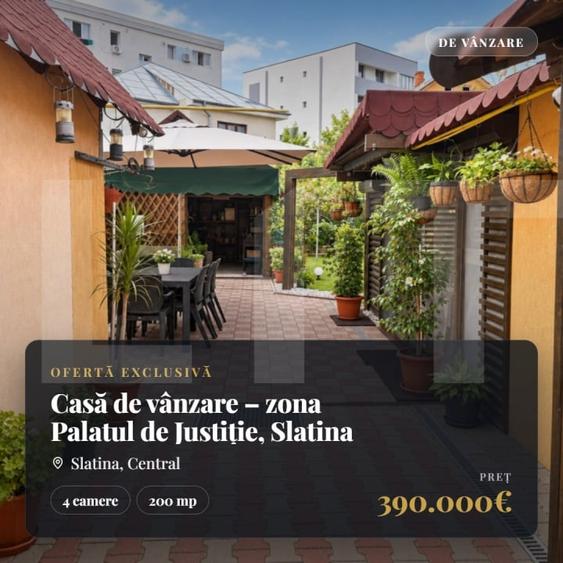 Casă individuală cu 4 camere cu Garaj în Central