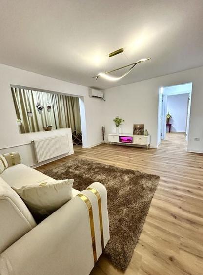 Apartament cu 2 camere semidecomandat, mobilat în Girocului