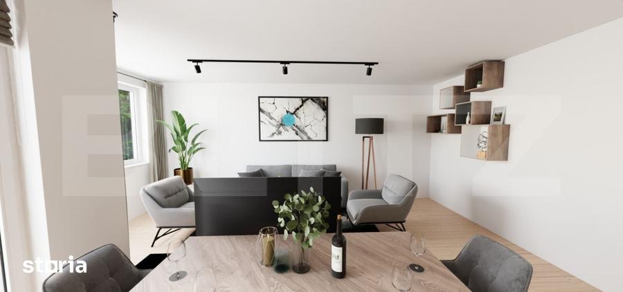 Apartament cu 2 camere în Apahida