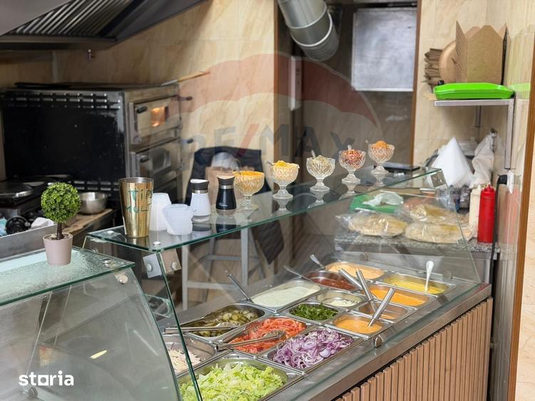 Shaormerie la cheie in zona centrala cu vad comercial excelent - 12