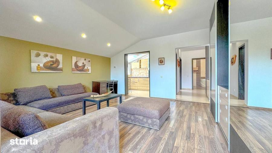 Apartament cu 2 camere, mobilat în Tractorul